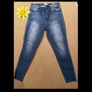 William Rast Super High Waist Skinny Jeans